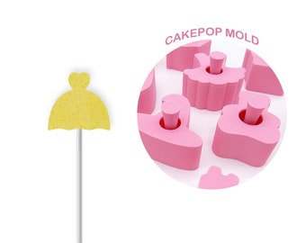 Prinzessinnenkleid Cake Pop Mould