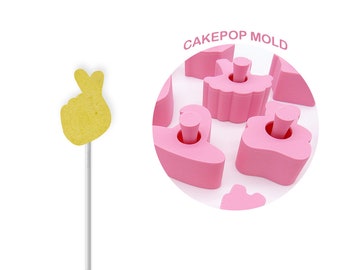 K-Pop Heart Cake Pop Mold