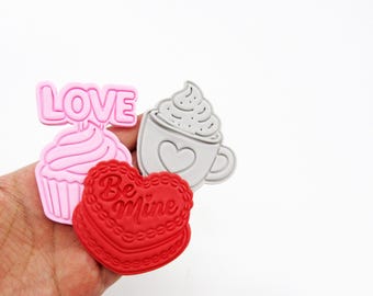 Valentine Cake Pop Mold (Embosser and Mold)