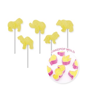 Animal Cracker Set Cake Pop Mold
