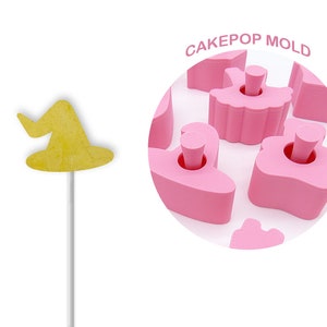 Witch Hat Halloween Cake Pop Mold