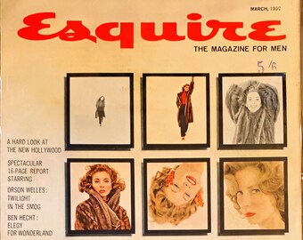 Revista Vintage Esquire, 1959