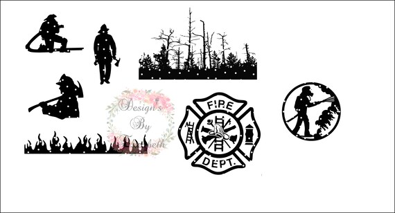 Download Firefighter Svg Bundle Etsy PSD Mockup Templates