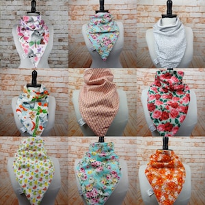 Adult bandana bibs Large