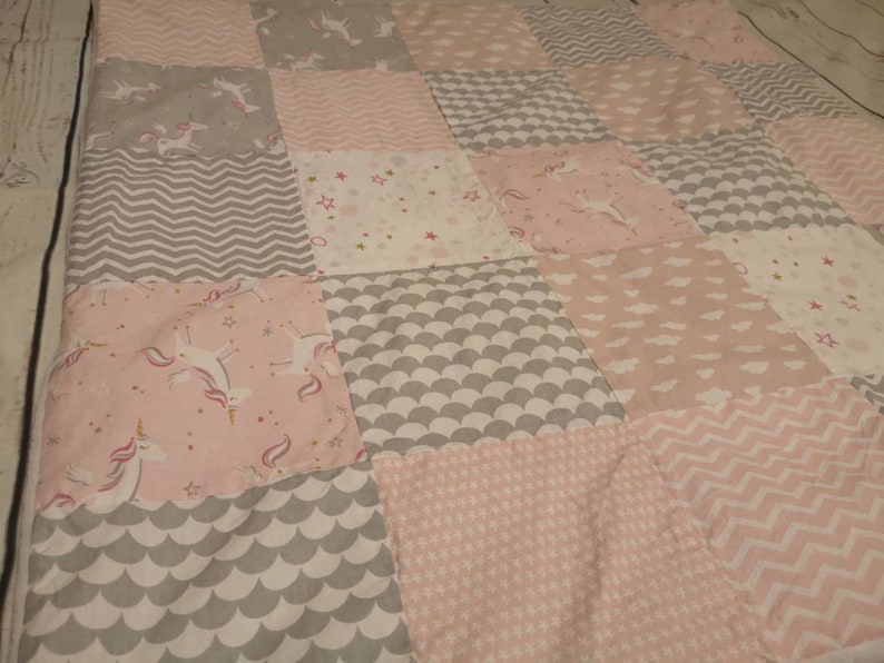 baby blanket crib quilt unicorn quilt baby first small baby blanket new baby gift Pram blanket,stroller blanket unicorn baby blanket