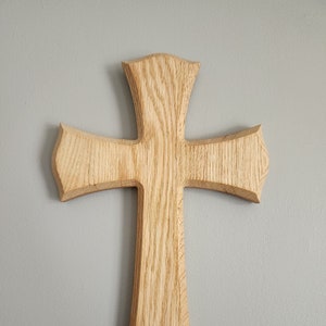 Large wood cross, Christian wall art, religious gift, unique wood wall cross