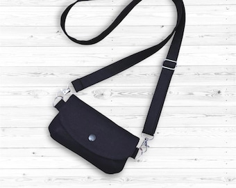 Insulin pump shoulder bag. Insulin pump cross-body bag. Insulin pump bag, case.
