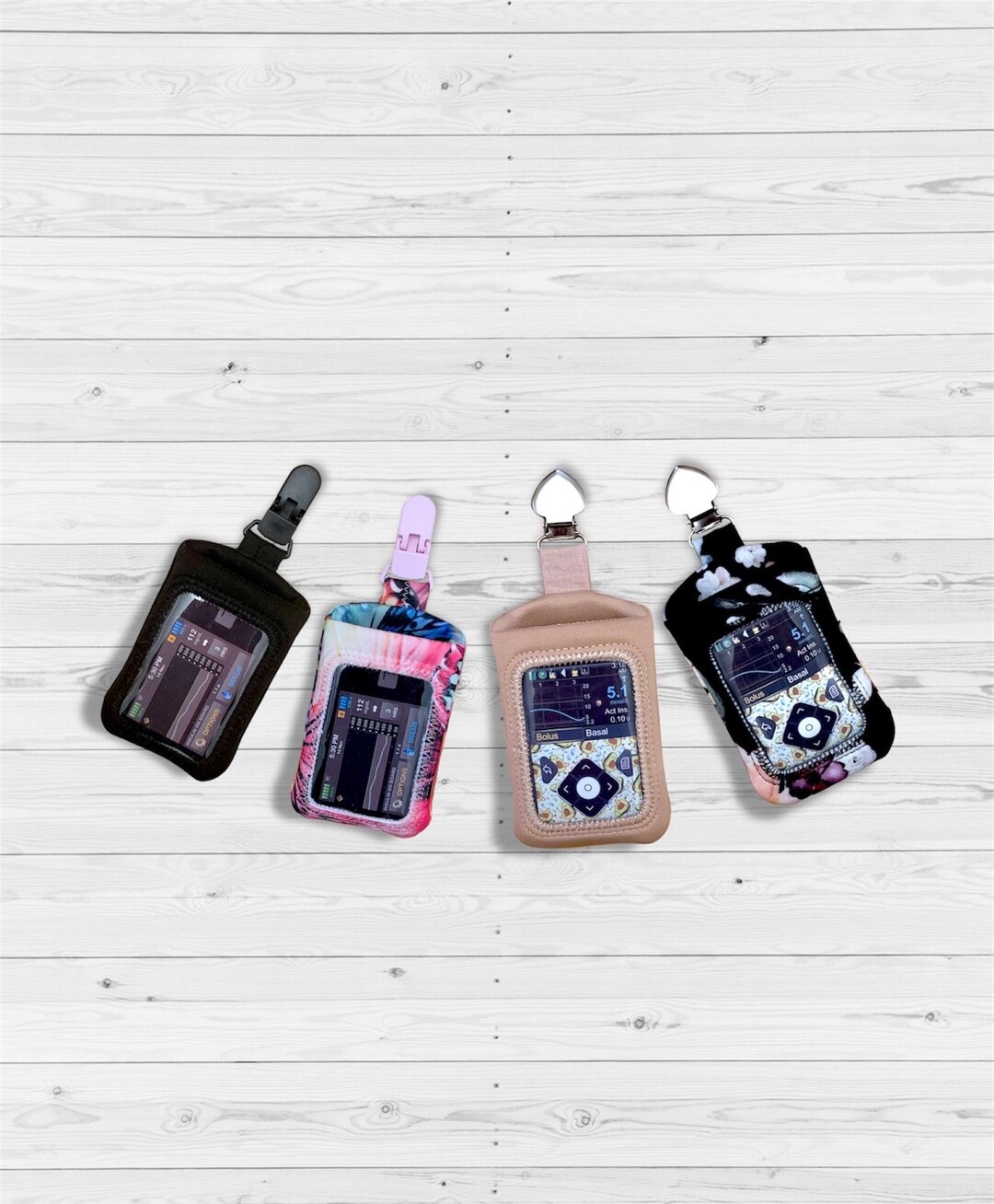 Insulin Pump Bra Bag With Clear Window, Clip the Pump, Pump Pouch for