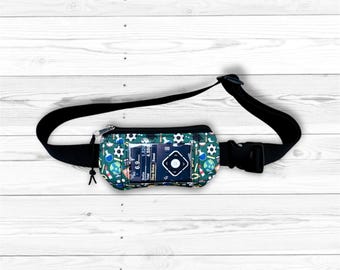 Insulin pump belt Insulin pump bag Pouch with window Diabetes pumps waist bag with window Back to School pouch Waist Bag