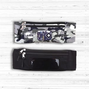 Insulin pump belt with two pockets. Phone and insulin pump bag Pouch with window Diabetes pumps waist bag with window.  Insulin pump band