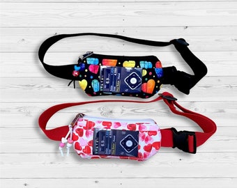 Insulin pump belt Insulin pump bag Pouch with window Diabetes pumps waist bag with window Waist Bag