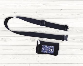 Insulin pump belt Insulin pump bag Pouch with window Diabetes pumps waist bag with window. Removable insulin pump pouch Waist Bag