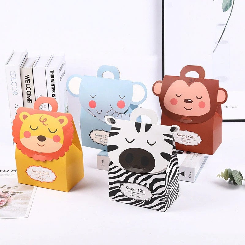 6pcs Creative Animal Gift Box for Kids Clamshell Design Etsy