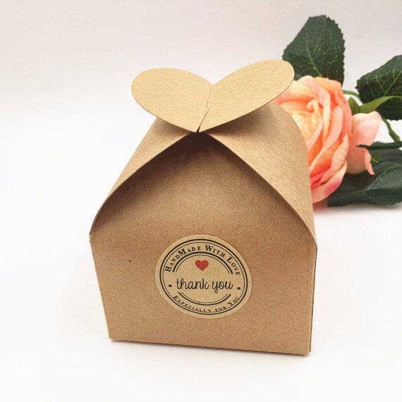 30Pcs/lot Natural Kraft paper gift packaging box,small craft box folding  kraft paper,brown handmade