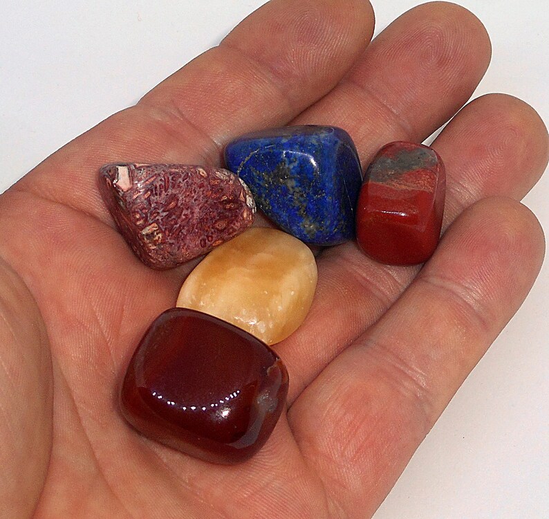 Self Confidence Crystals Set, Healing Stones, Self Confidence Stones