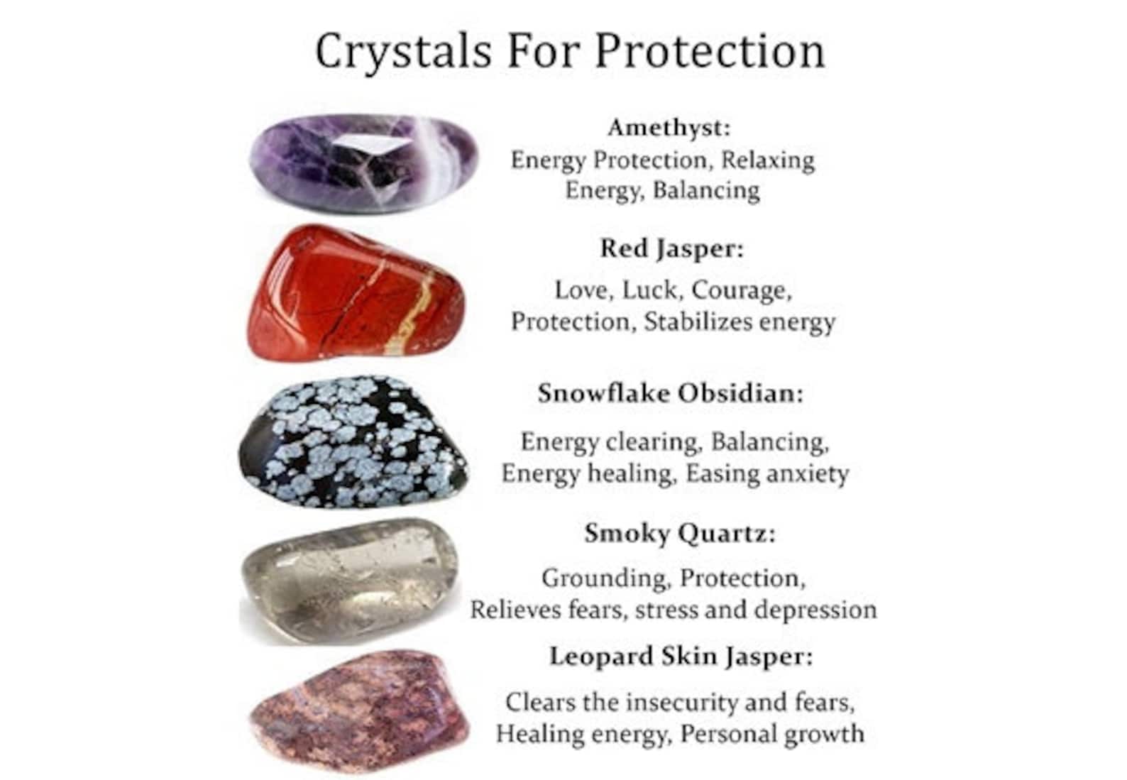 Protection Crystals, Crystals for Protection, Protection Stones