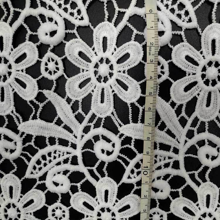 Heavy Guipure Lace Fabric by the Yard Crochet Flower Venice - Etsy