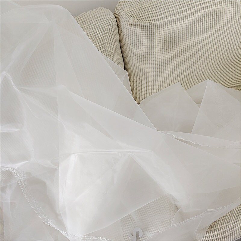 Off White Soft Tulle Nylon Mesh Fabric Not Stretch Tulle for Etsy UK