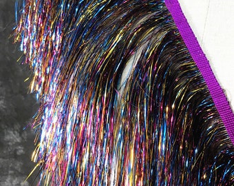 Tassel Trim, Black/Colorful Trim, Fringe Lace Trim, Dance Costume Trimming
