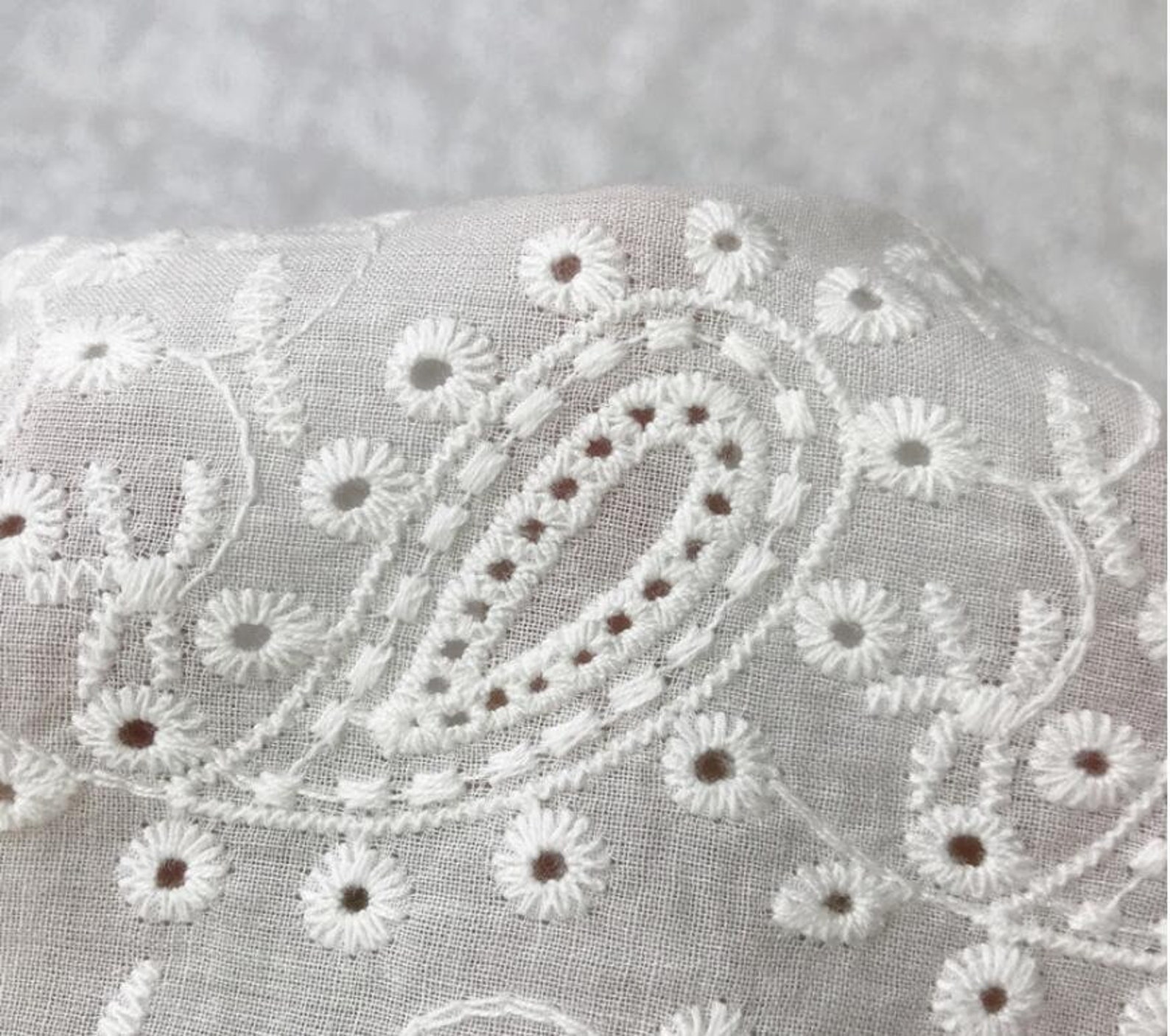 Cotton Lace Shirt - Off White main image 1