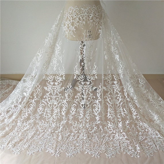 Bridal Lace Fabric, Bridal Dress Fabric, Wedding Lace Fabric