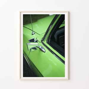 Corvette Car Kunstdruck. Chevy Plakat. Digitales Auto Poster Druck. 200g produziertes Muskel-Car Sport Poster. Sofortiger Download.