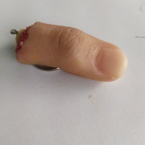 Realistic Severed finger keychain image 4