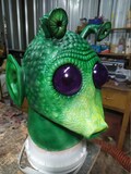 NEW GREEDO RODIAN latex mask product logo