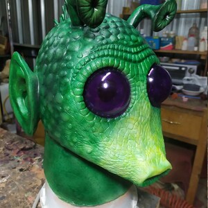 NEW GREEDO RODIAN latex mask