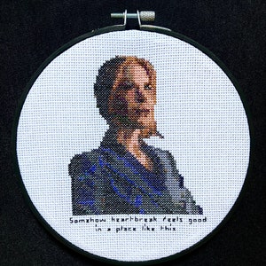 Nicole Kidman AMC Theatres Ad Cross Stitch Pattern