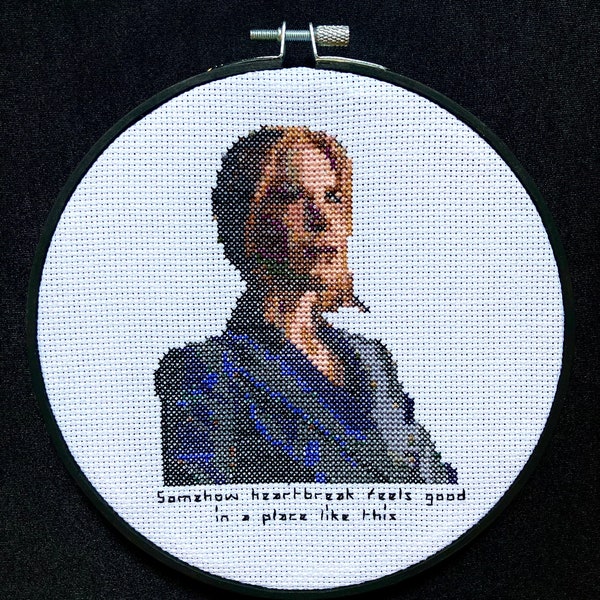 Nicole Kidman AMC Theatres Ad Cross Stitch Pattern