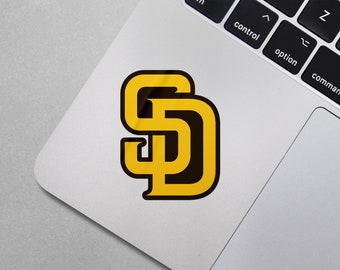 San Diego Padres Vinyl Decal - decorative decal for cars, laptops, windows, snowboards, glass, etc.