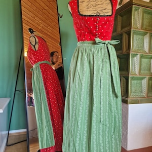 Dirndl, vintage, traditional costume dress, size 44