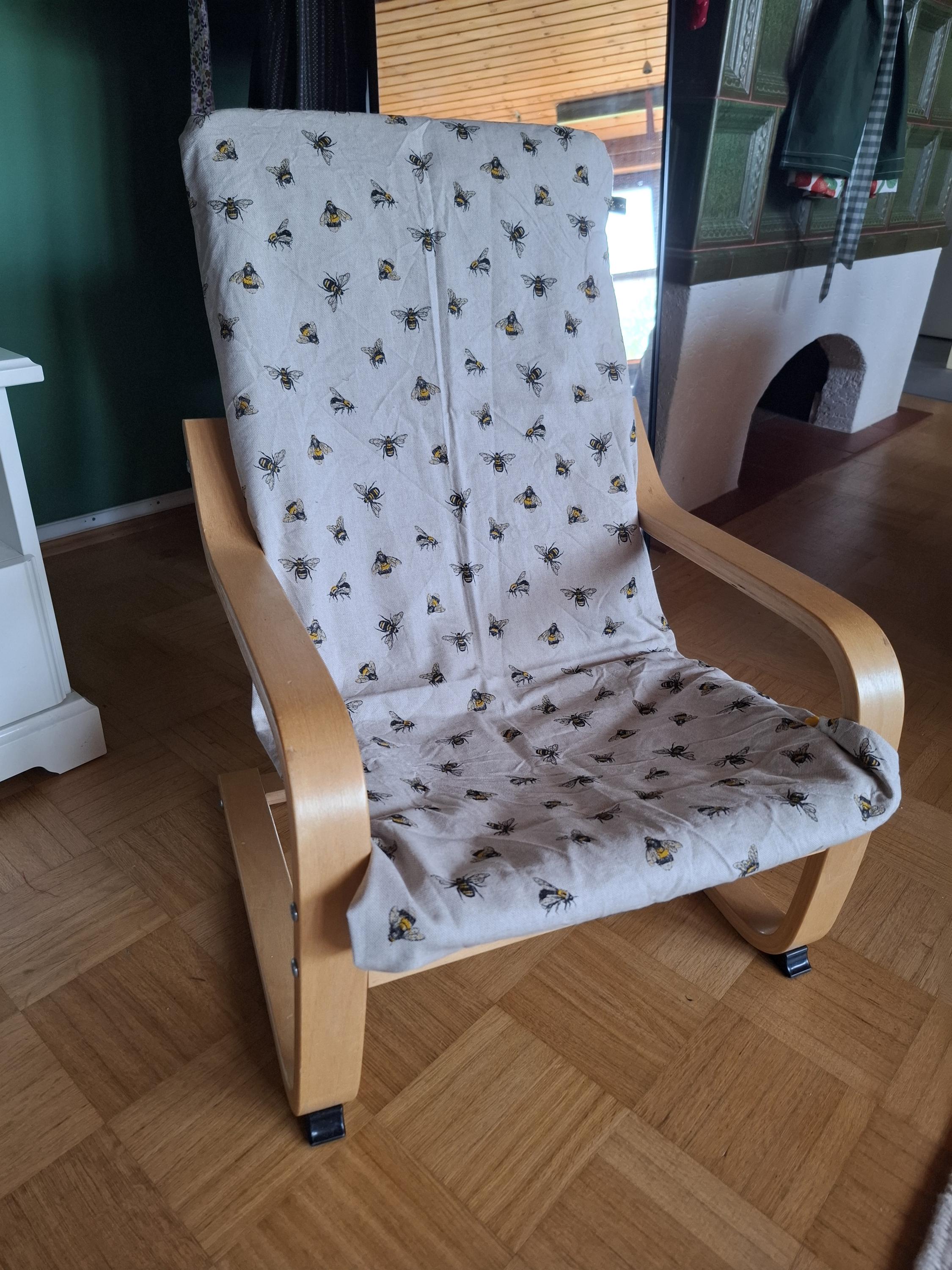 Ikea Poäng 子供用チェア用カバー、名前入り刺繍入り、カバー - Etsy 日本