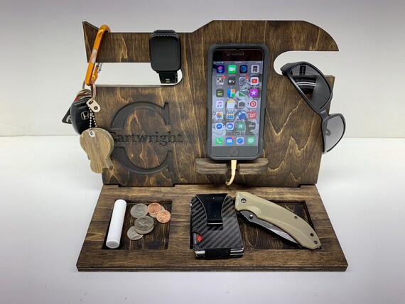 Mens Or Womens Personalized Custom Bedside Nightstand Wood Etsy