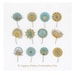 Dandelion embroidery kit. Scandinavian style. Modern hand embroidery. Birthday gift for her. 
