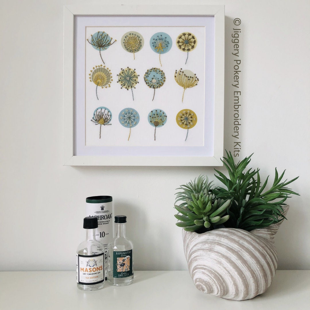 DANDELION EMBROIDERY KIT – The Huntington Store