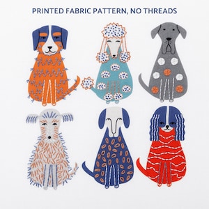 Dog embroidery pattern. Poodle embroidery pattern. Pet embroidery. Creative embroidery.