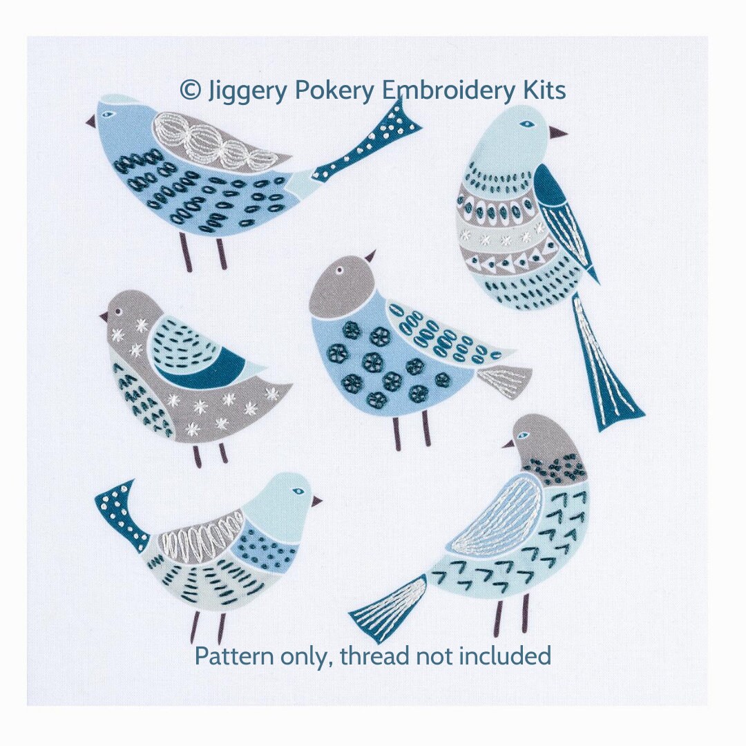 Machine Embroidery Design Simple Sparrow