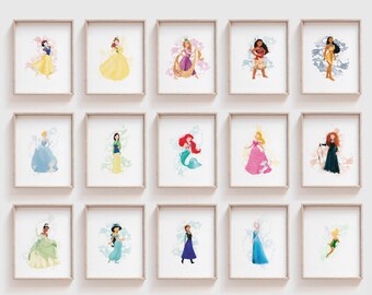 Princess Wall Art | Etsy