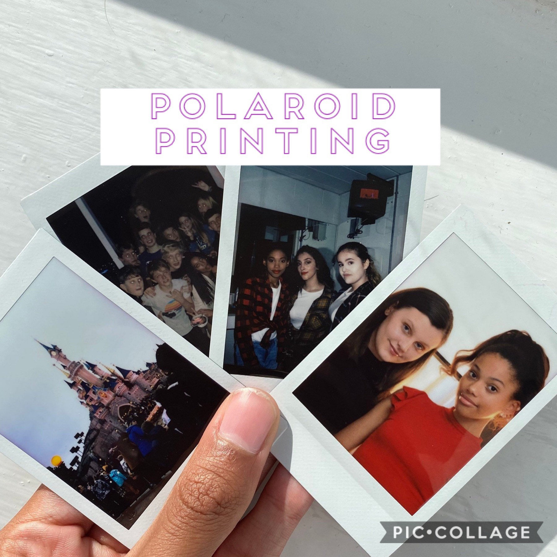 Custom Polaroid Photos Contemporary 