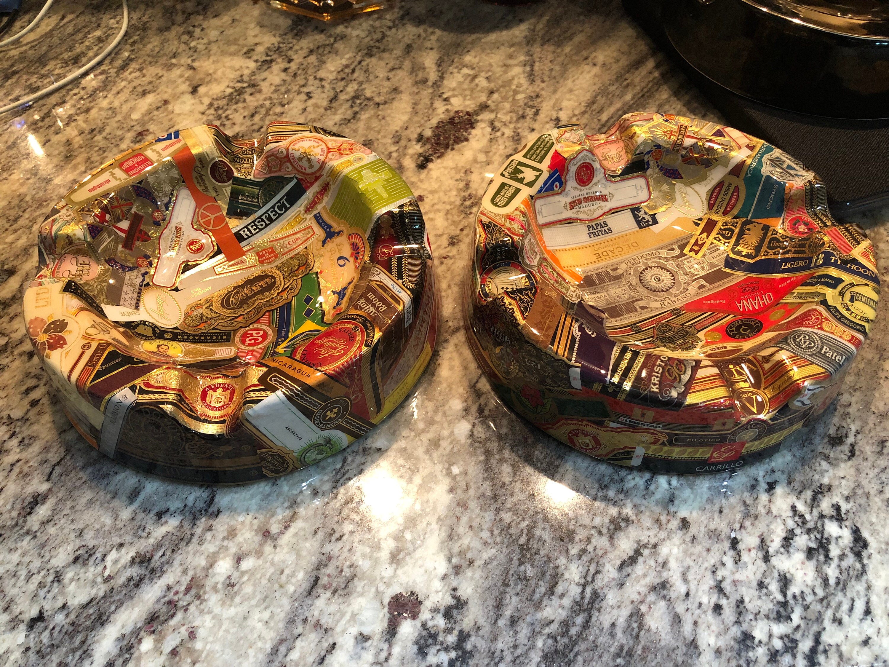 Cigar Band Ashtray Etsy