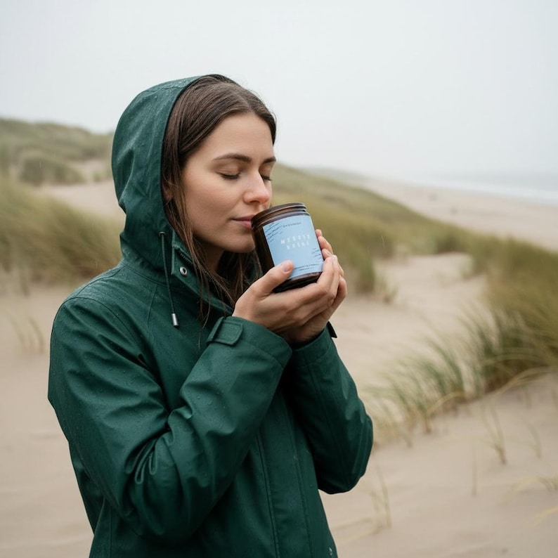 WolkenreichShop Day at the Sea Candle - Thumbnail 2