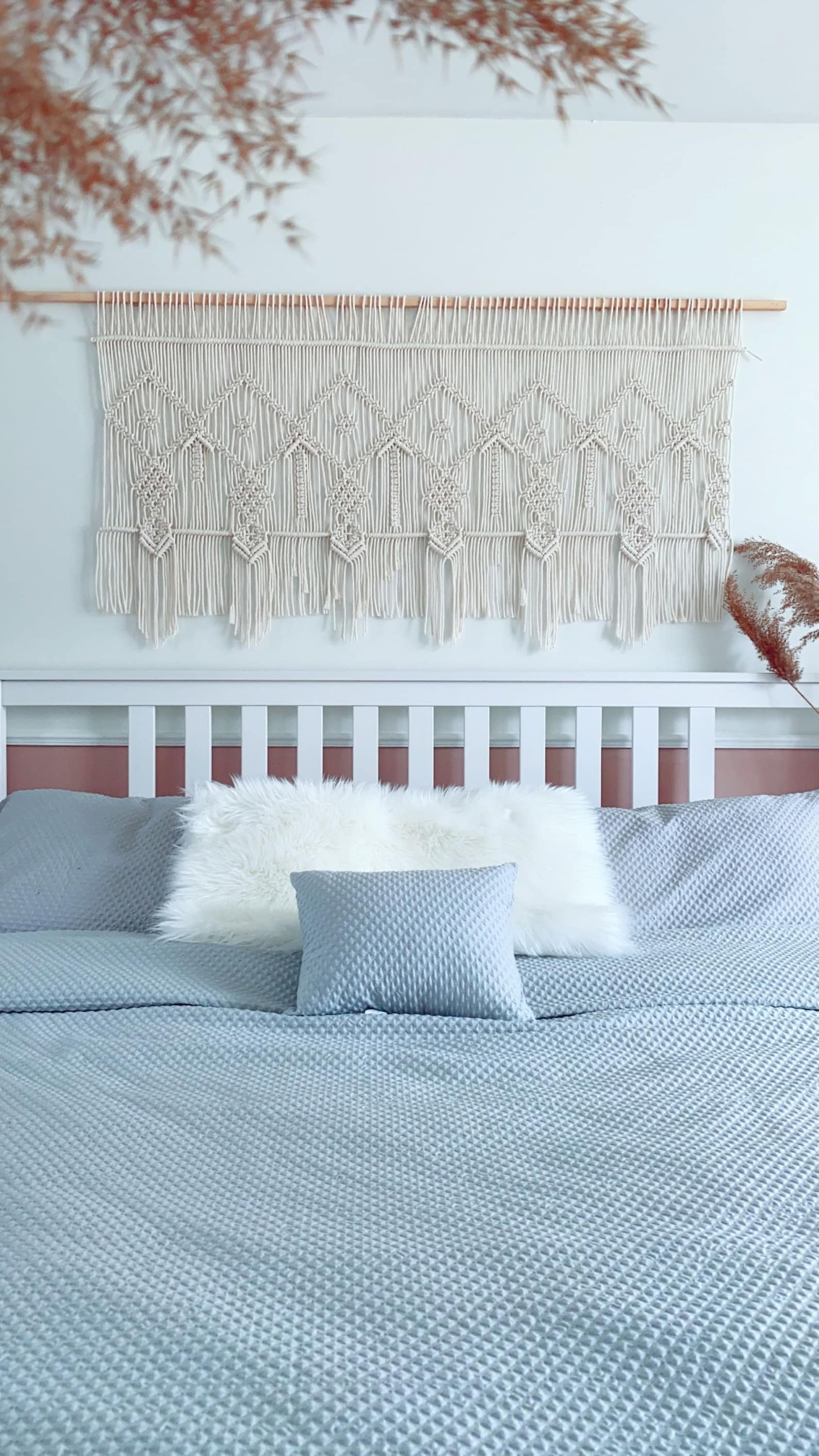 Headboard Venus Macrame headboard texture headboard. Etsy