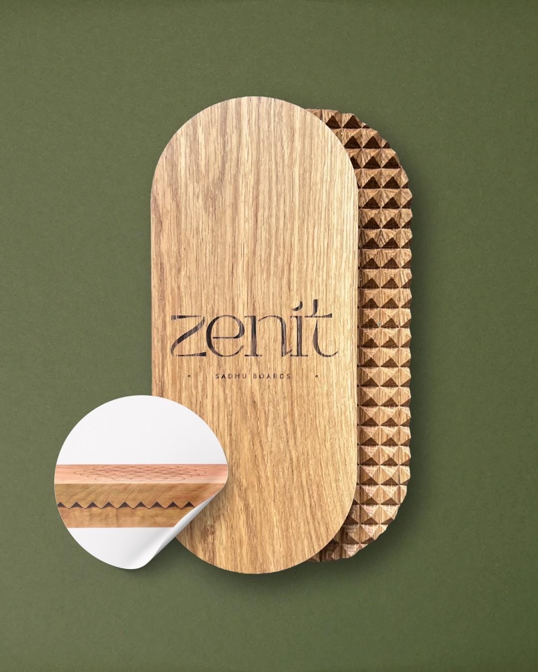 Sadhu Board: Advanced Wooden Acupressure Massage Board (13mm)