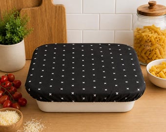 9x9 casserole cover, reusable, brownies, transport, camping, keeps food fresh