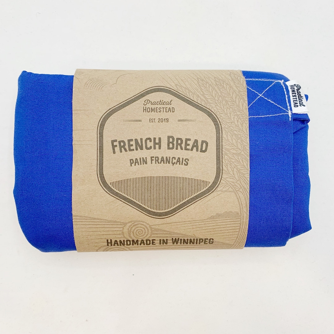 Reusable French Bread Bag, Keeps Bread Fresh, Bakery Bag, Waterproof