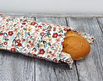 Reusable Bread Storage Bag, Waterproof with FoodSafe Lining, keeps bread fresh