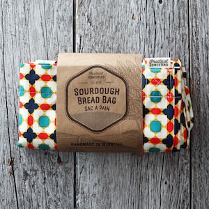 Bread Storage Bag, Waterproof with FoodSafe Lining, keeps bread fresh