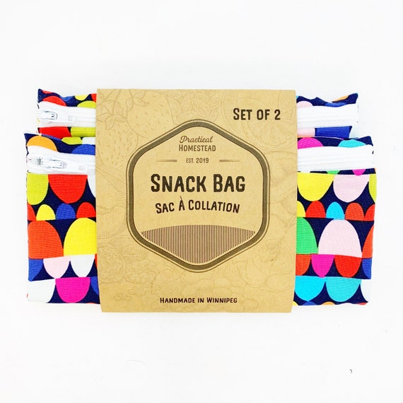 Reuseable Snack Bags, Sandwich Bags, Sandwich Wrap, Keeps Wet and